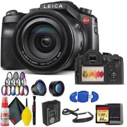 Leica V-LUX (Typ 114) Digital Camera With Memory Card Kit AND Filter Kit