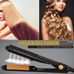 Argan Oil Hair Straightener / Curler Hair Curling Wand Curling Tong