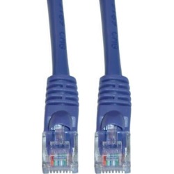 Cable Wholesale Cat 6 Ethernet Patch Cable, Snagless / Molded Boot, 3 Foot - Purple
