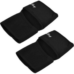 Sports Neoprene Elastic Adjustable Ankle Brace Support Protector Black 2 Pcs