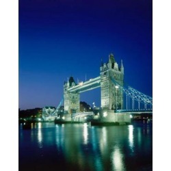 Tower Bridge, London, England Poster Print by Paul Thompson (25 x 32)