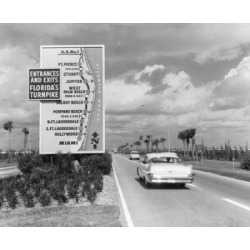 Posterazzi SAL25549663 Sunshine State Parkway Miami Florida USA Poster Print - 18 x 24 in.
