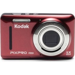 Kodak PixPro Friendly Zoom FZ53 Digital Camera, Red #FZ53-RD