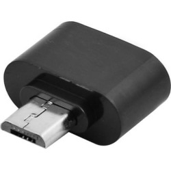 Unique Bargains Black USB 2.0 OTG MP3 Android Cable Reader Mini OTG Adapter