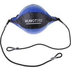 Double End Boxing Speed Dodge Training Ball Punching Sparring Bag Blue