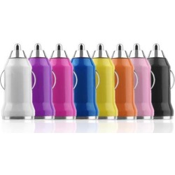 5V-1000MA DC12-24V 1 Port Portable Bullet USB Car Power Charger Adapter