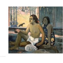 Posterazzi BALXIR47617LARGE Eiaha Ohipa 1896 Poster Print by Paul Gauguin - 36 x 24 in. - Large
