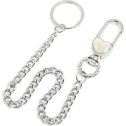 Unique Bargains Metal Sundries Holder Split Ring Key Chain Keychain Silver Tone