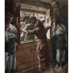 Posterazzi SAL99933 The Sodomites James Tissot 1836-1902 French Jewish Museum New York City Poster Print - 18 x 24 in.