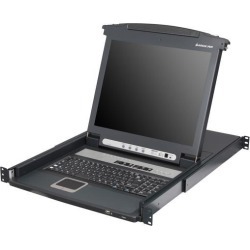 IOGEAR GCL1808KITU 8-Port LCD Combo KVM Switch with USB KVM Cables