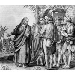 Posterazzi SAL9903543 Parable of the Laborers in the Vineyard by M.L. Conant Print Poster Print - 18 x 24 in.