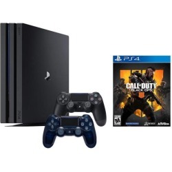 PlayStation 4 Call of Duty Black Ops IIII and 4K HDR PlayStation 4 Pro 1 TB Console with Extra 500 Million Limited Edition Dualshock 4 Wireless