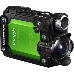 OLYMPUS TOUGH TG-Tracker V104180EU000 Green 8 MP 1.5' Tilt-Out LCD Display, 115K Action Camera
