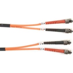 Black Box FO625-010M-STLC Box 62.5-Micron Multimode Value Line Patch Cable, St-Lc, 10-M (32.8-Ft.) - Fiber Optic For Network Device - 32.81 Ft - 2.