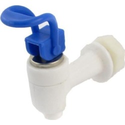 Sanitary Water Dispenser Tap 15mm Dia Thread Red Blue