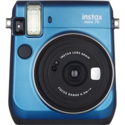 Fujifilm Instax Mini 70 Instant Film Camera - Island Blue