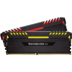 CORSAIR Vengeance RGB DRAM 32GB (2 x 16GB) 288-Pin DDR4 3333 (PC4 26600) Desktop Memory Model CMR32GX4M2C3333C16