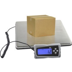 OPTIMA HOME SCALES COMMANDER SHIPPING WEIGH SCALE BLACK / SILVER