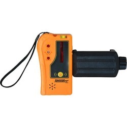 Johnson Level 40-6705 One-Sided Laser Detector w/Clamp for Red Beam Rotating Lasers