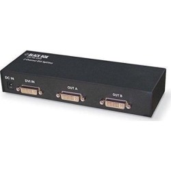 Black Box AC1031A-R2-2 Black Box Digital Visual Interface (DVI) Splitter, 2-Channel - 60 Hz - 50 Hz to 60 Hz - DVI In - DVI Out