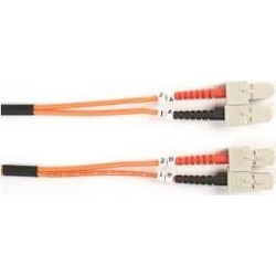Black Box FO625-003M-SCSC Box 62.5-Micron Multimode Value Line Patch Cable, Sc-Sc, 3-M (9.8-Ft.) - Fiber Optic For Network Device - 9.84 Ft - 1.
