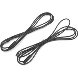 2Pcs 9.8Ft Long Male to Female Car Radio AM/FM Antenna Adapter Extension Cable
