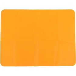 Kitchenware Silicone Rectangle Heat Resistant Teapot Bowl Coaster Mat Pad Orange