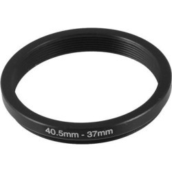 Unique Bargains Camera Parts 40.5mm-37mm Lens Filter Step Down Ring Adapter Black