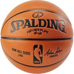 Spalding 74872 29.5' NeverFlat NBA Replica Composite Basketball