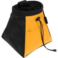 Rock Climbing Bouldering Weightlifting Chalk Storage Bag Bucket Pouch yellow