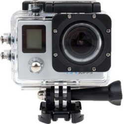 Dual Screen Ultra HD 4K Sports Action Camera 1080P Waterproof Underwater Camcorder 170° Wide Angle 12MP WiFi Slim Helmet Cam DVR Recorder (Silver)