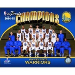 Posterazzi PFSAASA09301 Golden State Warriors 2015 NBA Finals Champions Team Sit Down Photo Sports Photo - 10 x 8 in.