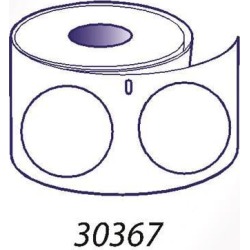 Dymo 30367 LabelWriter Labels 1 Day Self Expiring Security Stickers, 100 stickers per box
