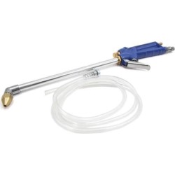 Universal Bent Nozzle Engine Cleaning Gun Sprayer w Rubber Hose for Car