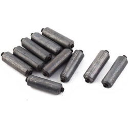 Unique Bargains 1/8 oz Round Split Shot Fishing Sinker Lead Weight 10 Pcs