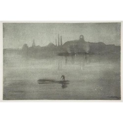 Posterazzi MET337702 Nocturne Nocturne-the Thames at Battersea Poster Print by James Mcneill Whistler American Lowell Massachusetts 1834-1903.