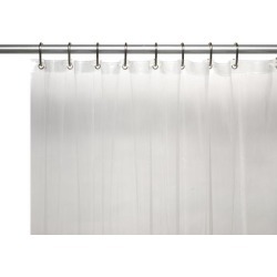 Carnation Home Fashions SC-108W/26 Extra Wide 5 Gauge Vinyl Shower Curtain Liner