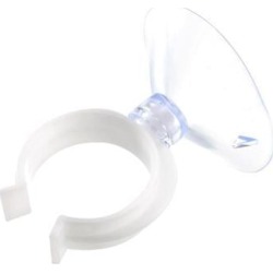 Aquarium Suction Cup Clips Airline Tube Holders Clamps for Fish Tank Clear 28.5mm 6Pcs