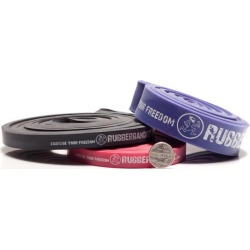 Set of 3 Rubberbanditz Crossfit Pull up Bands 2, #3, #4- Medium, Heavy, Robust