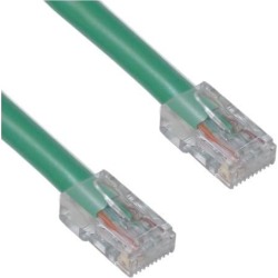 Cable Wholesale Electronics Cat6 Green Ethernet Patch Cable Bootless 10 Foot