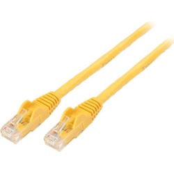 StarTech N6PATCH6YL StarTech.com Cat6 Patch Cable - 6 ft. - Yellow Ethernet Cable - Snagless RJ45 Cable - Ethernet Cord - Cat 6 Cable - 6 ft.