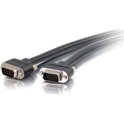 C2G 50218 VGA Cable - Select VGA Video Cable M/M, In-Wall CMG-Rated, Black (50 Feet, 15.24 Meters)