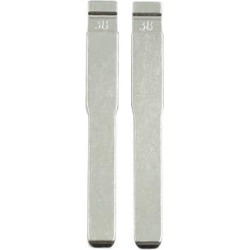 Uncut Insert Emergency Remote Key Blank Blade Replacement for Ford Focus 2pcs
