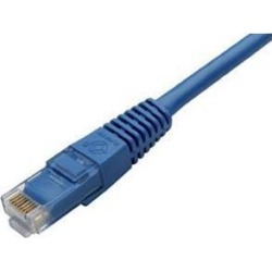 Black Box EVNSL641-0003 CAT6 550MHz Stranded Ethernet Patch Cable - Unshielded, PVC, Snagless Boots, Straight-Pinned, Blue, 3 ft.