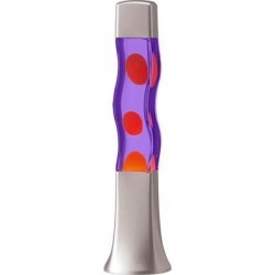 Creative Motion Industries 10029 R- P- Red Wax- Purple Groovy S Shape Motion Lamp