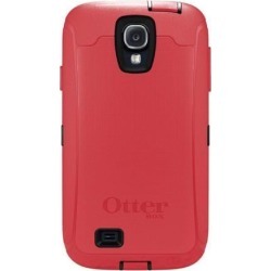 OtterBox Defender Series Case and Holster for Samsung Galaxy S4 - Carrier Packaging - Pink