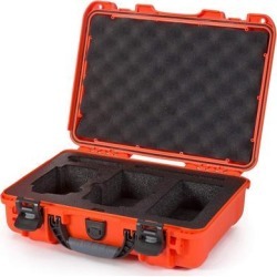 Nanuk Drone Waterproof Hard Case with Custom Foam Insert for DJI Mavic Air - Orange