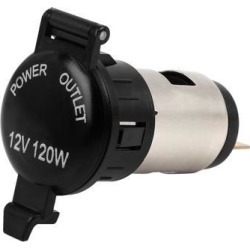 Auto Cigarette Lighter Socket Power Outlet DC 12V for Car Marine Motorcycle ATV RV