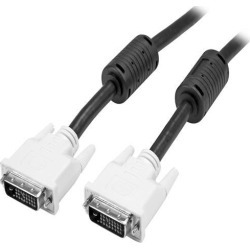 StarTech.com DVIDDMM10 Dual Link DVI Cable - 10 ft - Male to Male - 2560x1600 - DVI-D Cable - Computer Monitor Cable - DVI Cord - Video Cable