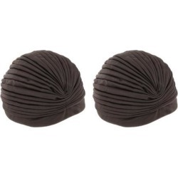 Women Plain Turban Hat Hijab Cap Head Wrap Hair Loss Chemo Indian Coffee